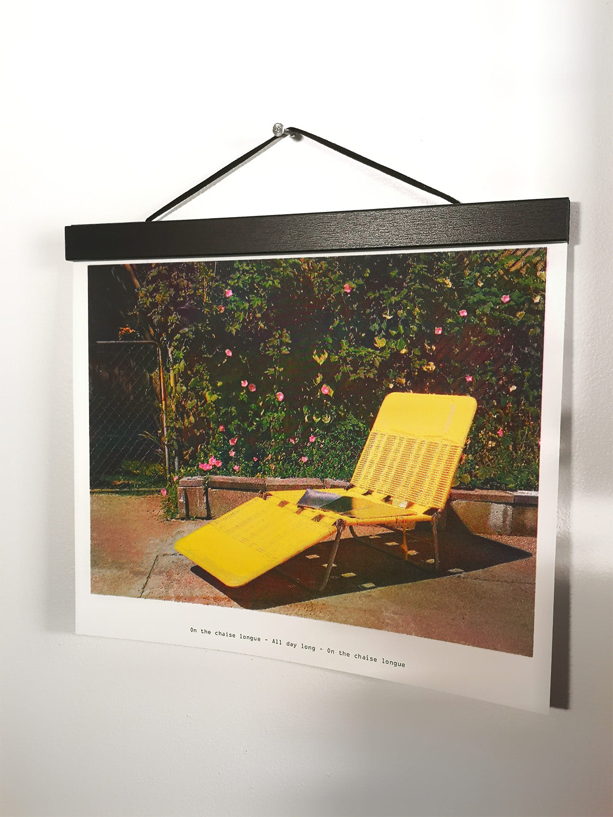 Chaise longue - Riso polaroid