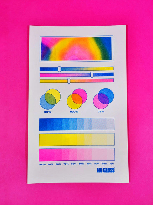 Mini Riso color chart