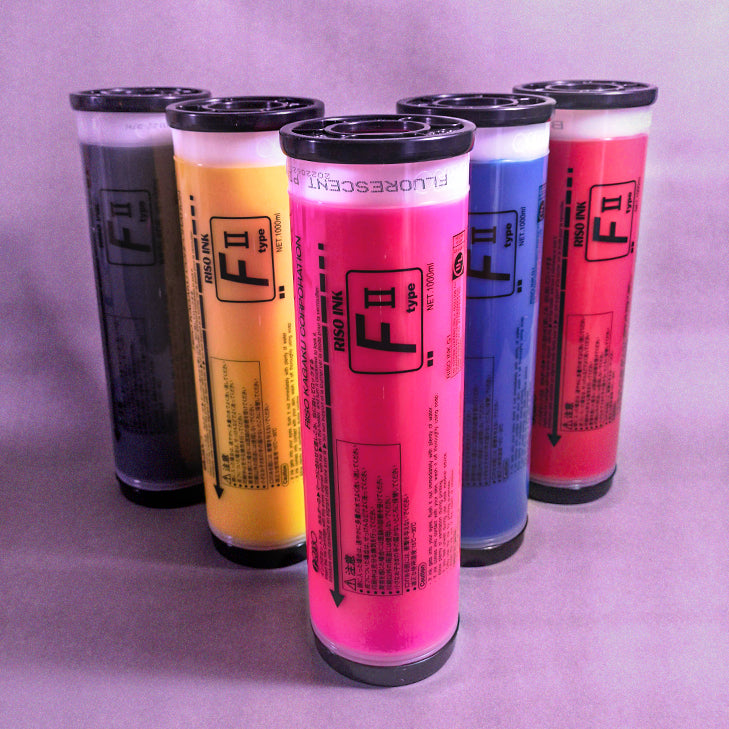 Riso ink colors soy based ink
